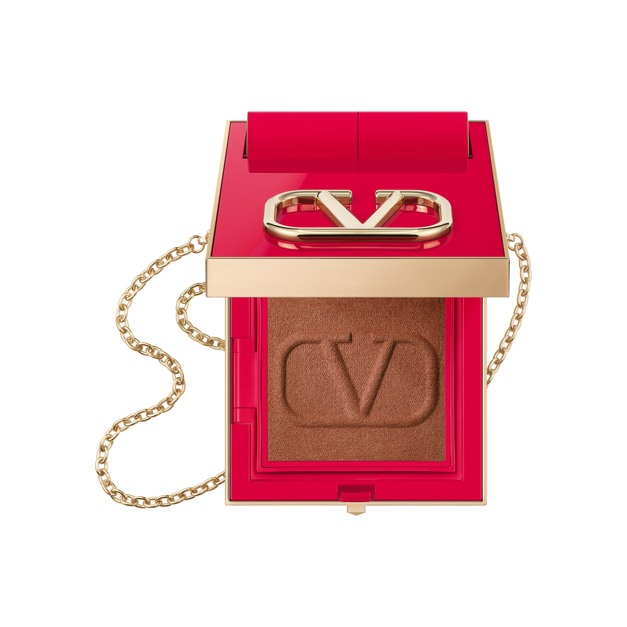 Valentino Beauty Go-clutch Refillable Compact Powder In Deep 05